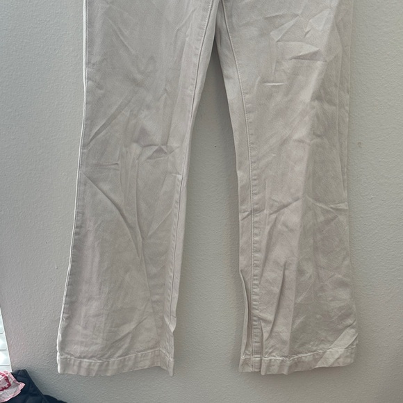 Rolla’s Cream Flare Jeans - Picture 5 of 6